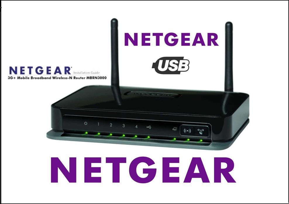 Wi-Fi Рутер Netgear MBRN3000 3G USB