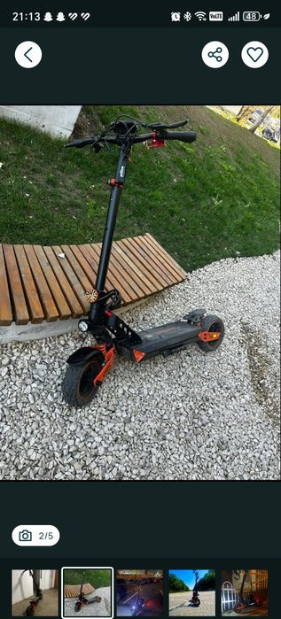 Vând trotineta kamikaze k1