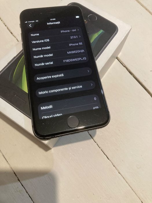 iPhone SE 2020 – Baterie 80%-pret fix 250 ron