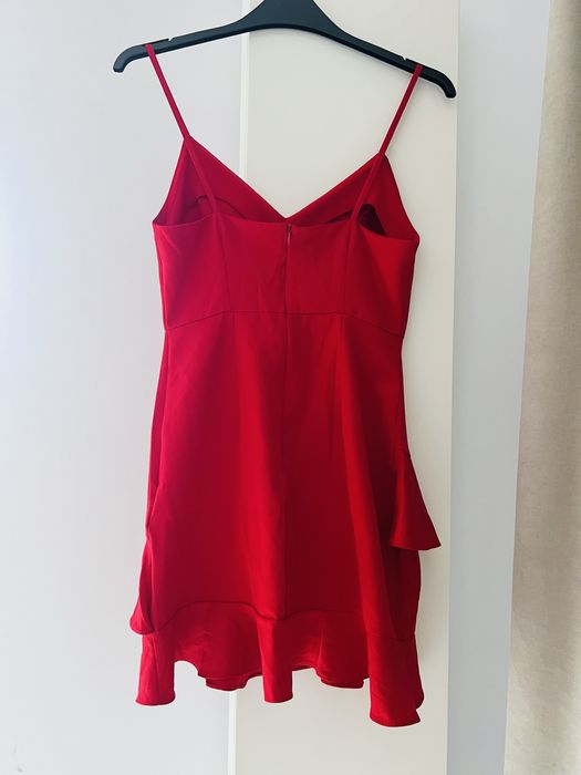 Rochie rosie de vara
