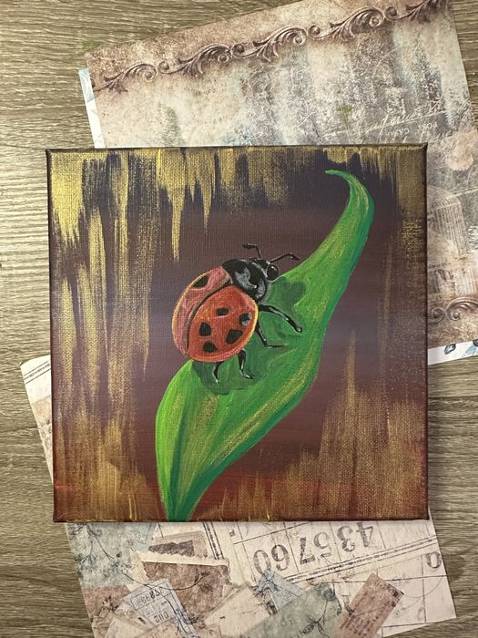 Tablou pictat manual