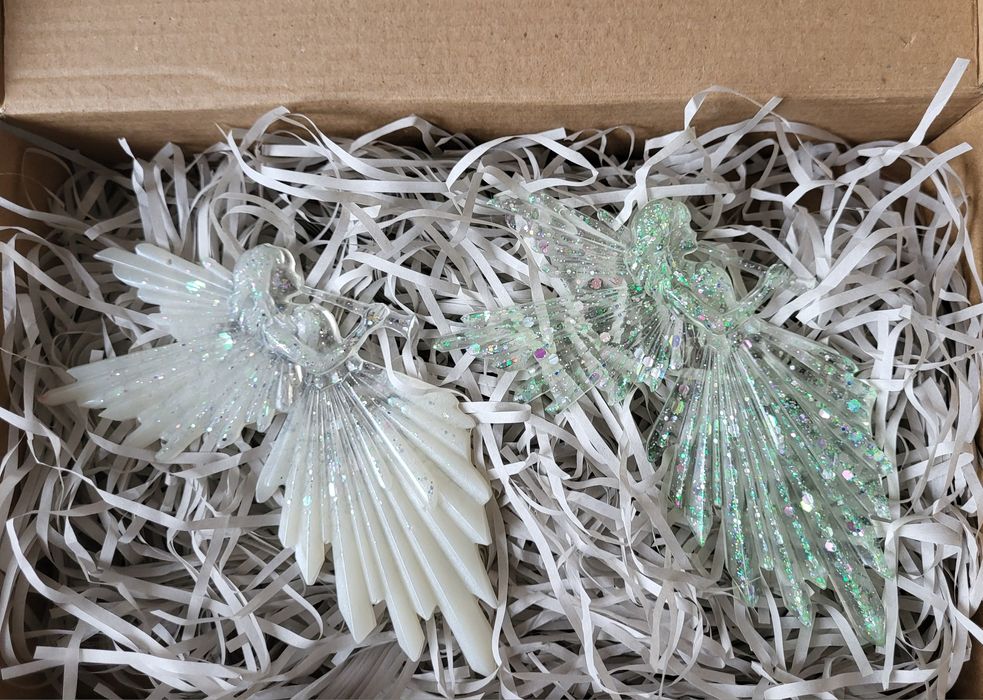 ПРОМОЦИЯ Коледни ръчно направени украшения от епоксидна смола