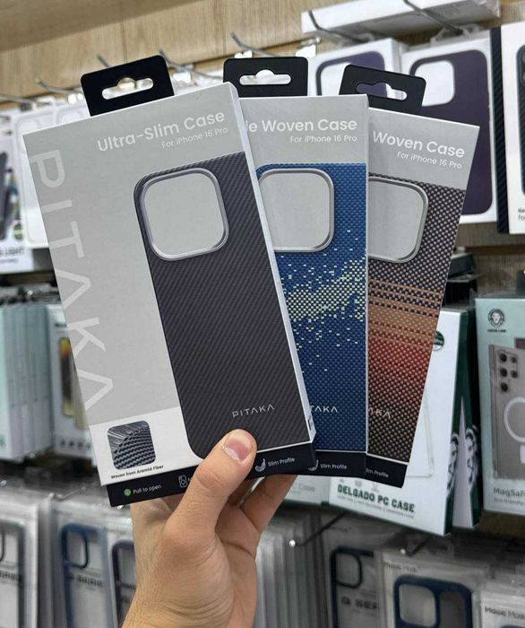 Pitaka 16 Pro, 16 Pro Max Chexol, Чехол Чехлы Оригинал, ест Доставка