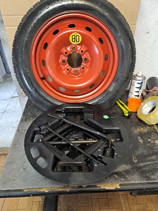 Roata de rezerva Slim Kit Pana Fiat 500