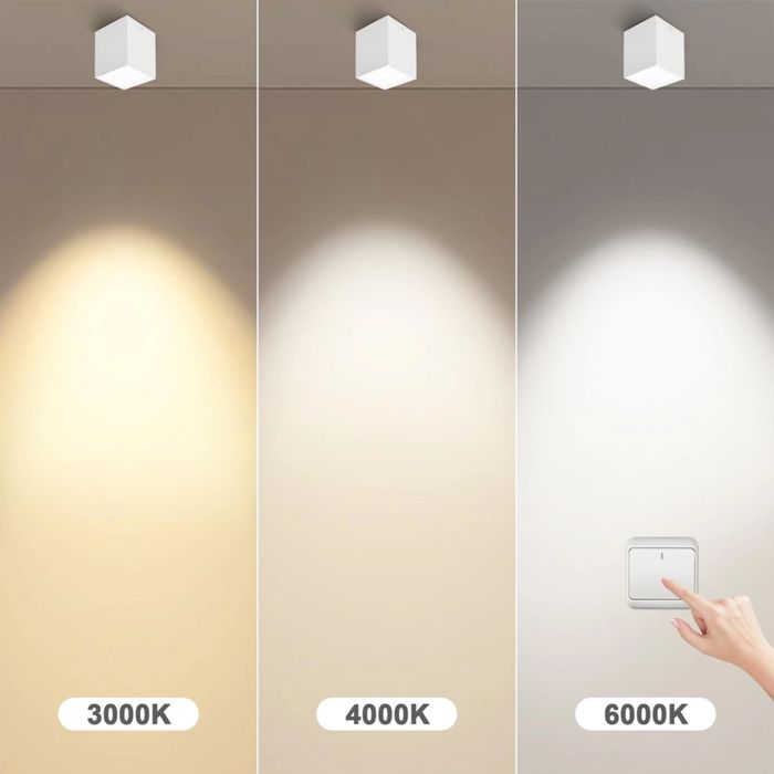 Бели led спотове