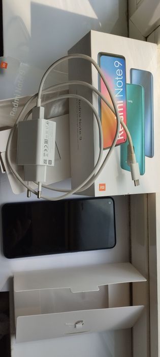 Smartphone telefon Redmi Note 9 128 GB stocare  4+2 GB RAM stare Impecabilă Full Box