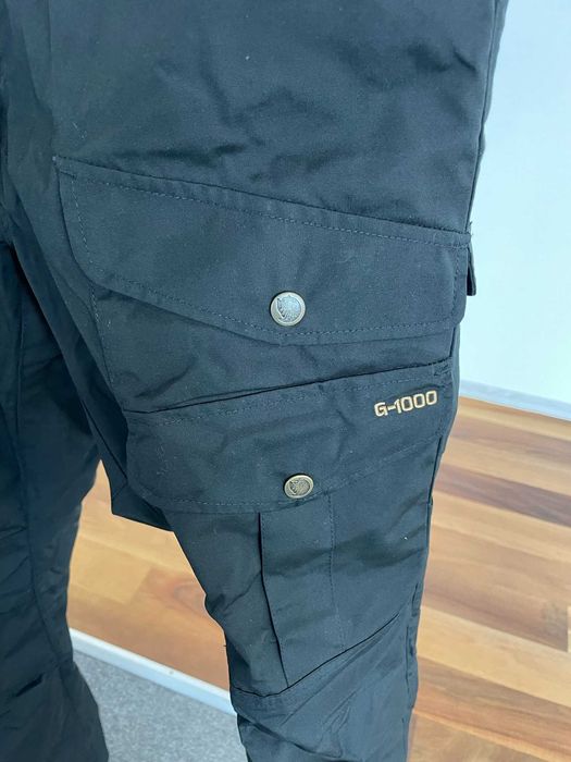 Мъжки панталони Fjällräven Vidda Pro Reg, Черни, 50 размер