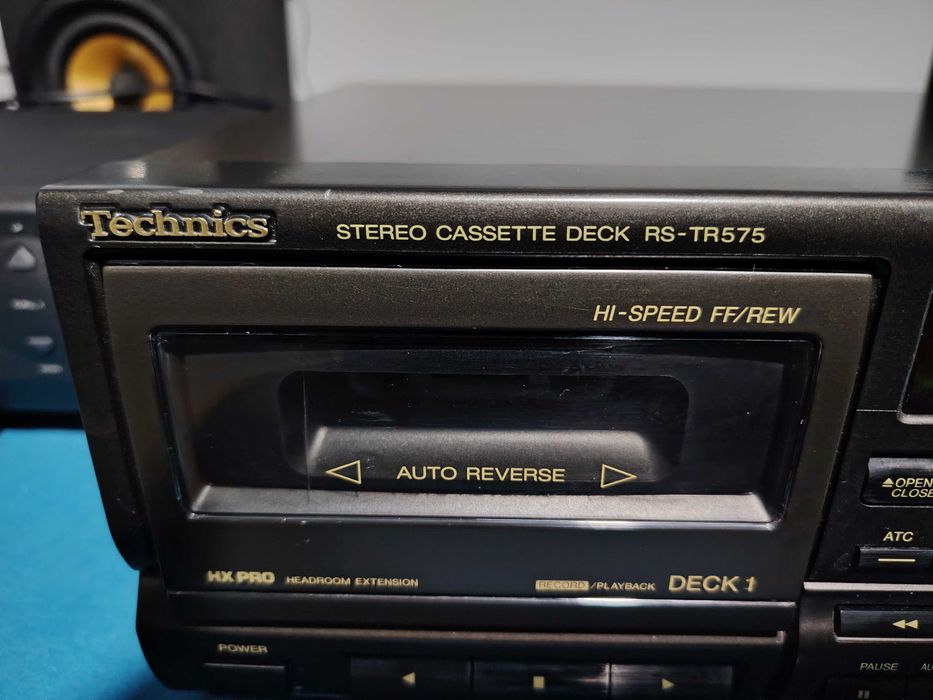 TECHNICS Stereo Cassette Deck RS-TR575 deck dublu.