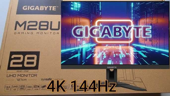 Gigabyte M28U, IPS 144hz 4K (3840×2160)