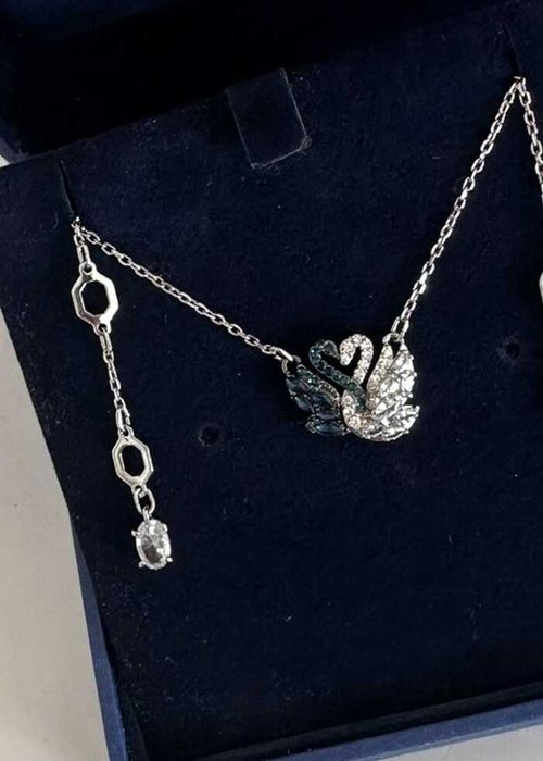 Lănțișor Swarovski Swan / Lebădă - nou, in cutie
