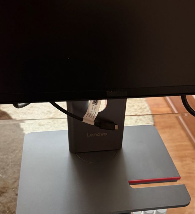 Monitor Lenovo ThinkVision 23.8", Full HD 1920x1080, Negru, 120 Hz
