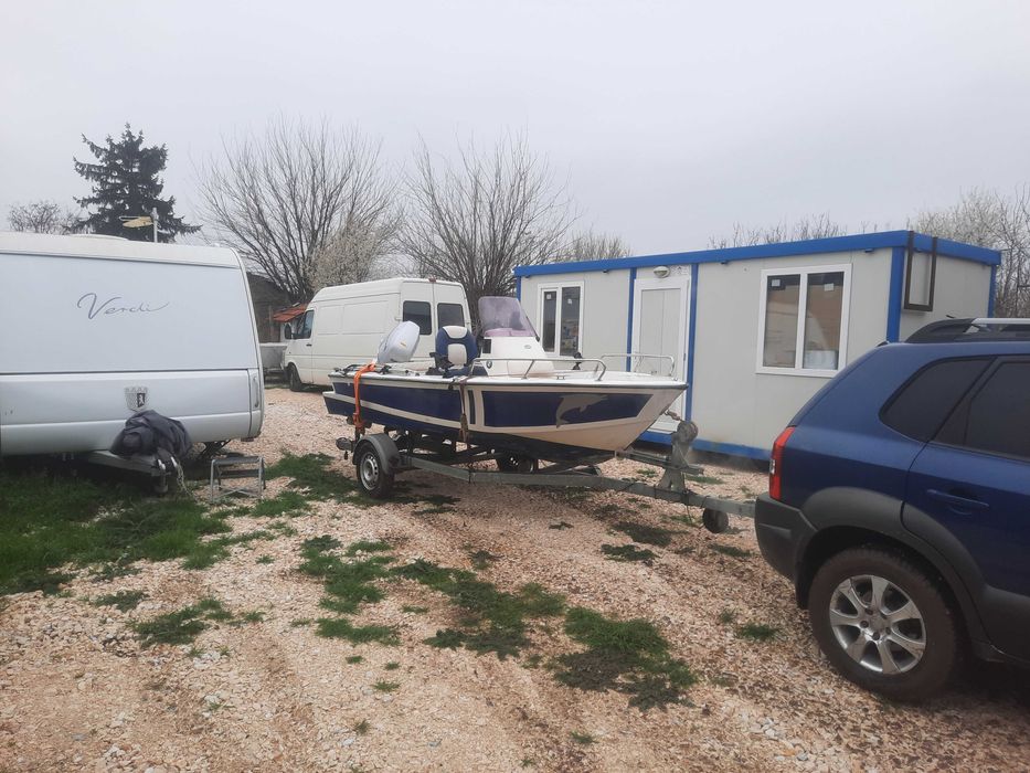 лодка фишерман 4,5м ,с мотор хонда 50кс.2020г.