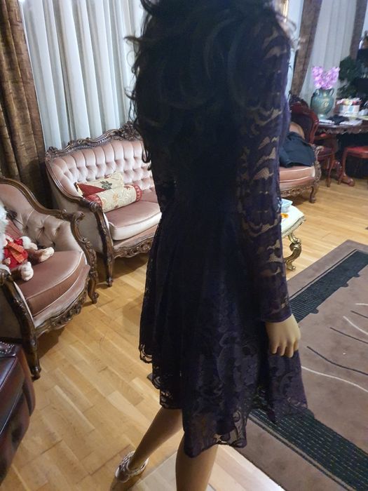 Rochie dantela mov