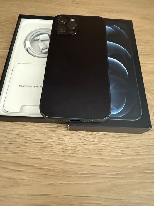 iPhone 12 Pro  Max Blue  128GB-Перфектен 100% батерия