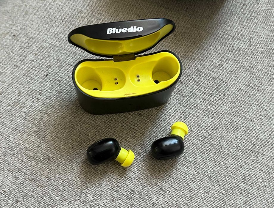 Casti wireless Bluedio T Elf Bluetooth cu cutie incarcare