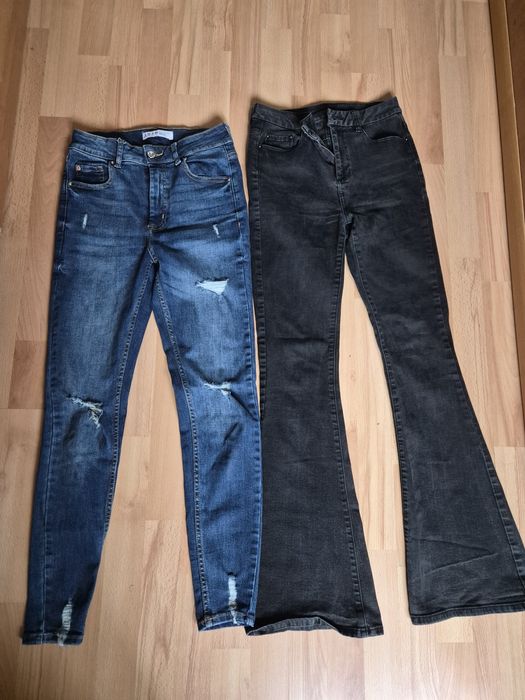 Дамски еластични дънки