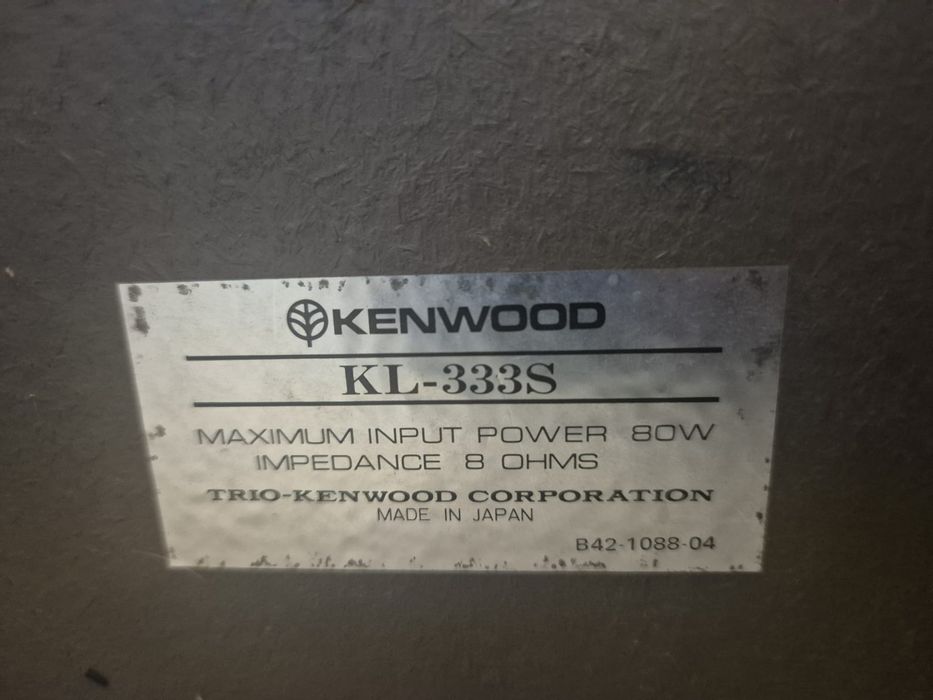 Boxe Kenwood KL 333 S