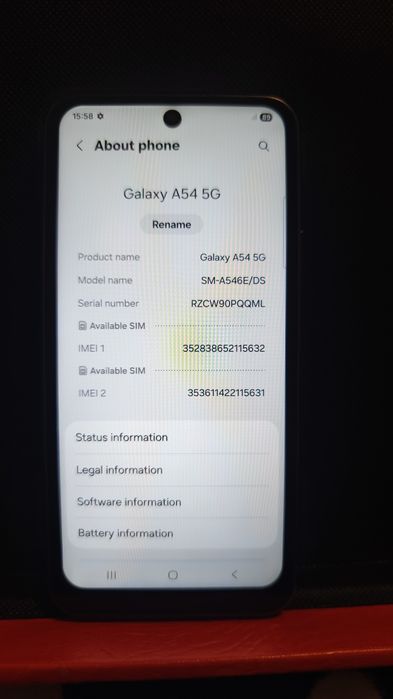 Samsung A54 5G 256 Gb