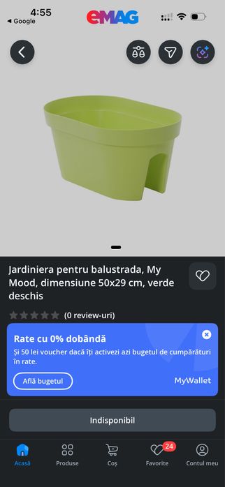 4 jardiniere pentru balustrada, My Mood