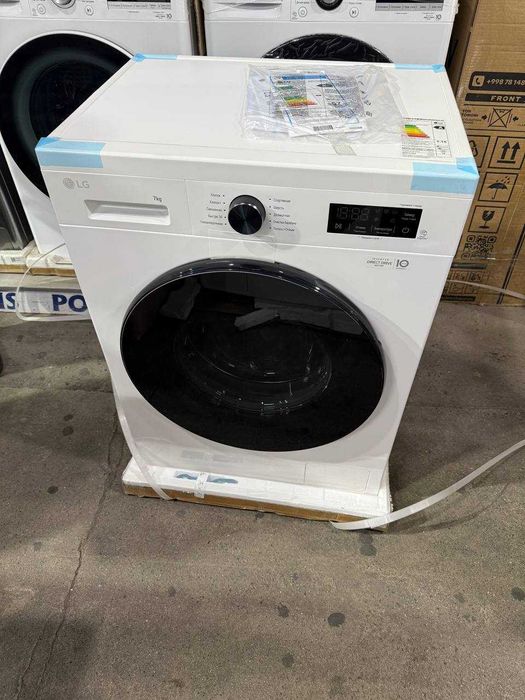 Стиральная машина LG 7 кг F2Y1HS5W DD Inverter Steam