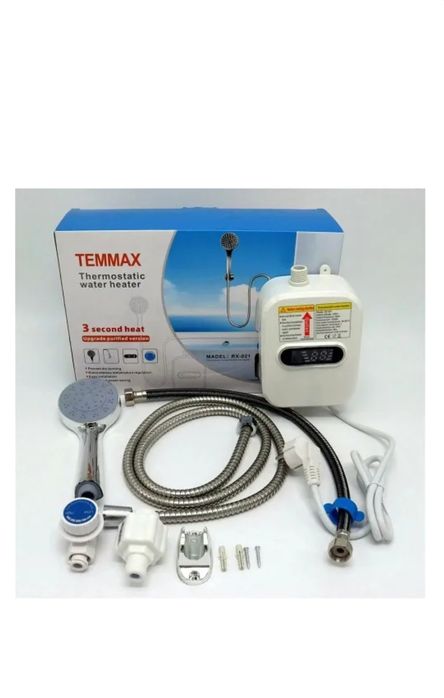 Водонагреватель проточный с душем для ванны