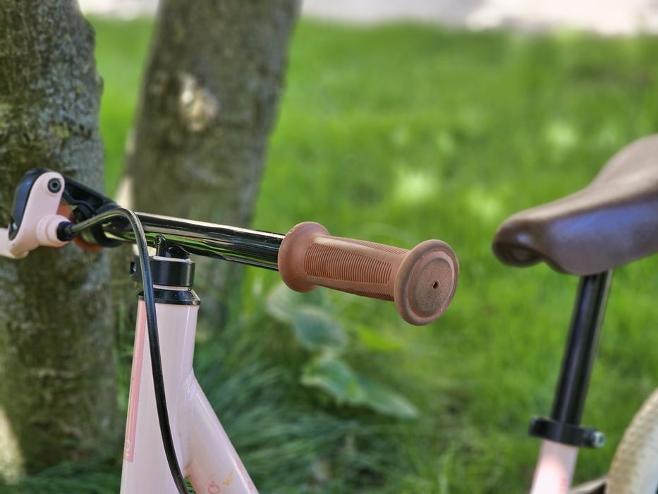 Bicicletă de echilibru fete,fără pedale Runride 500 10", 2 - 4,5 ani (85 - 105 cm)