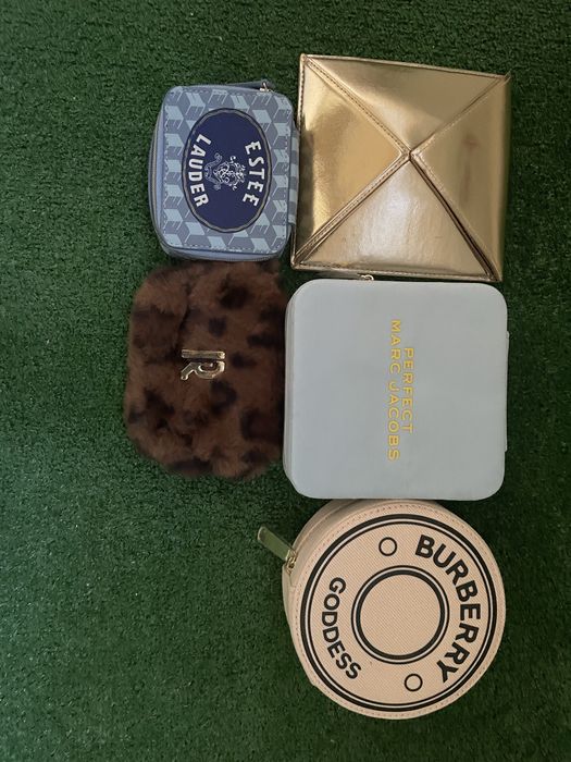 Dior,Lancome,Mugler beauty pouch