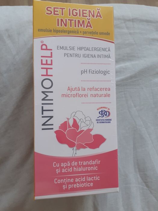 ZDROVIT Intimohelp set emulsie igiena  intima 400 ml + servetele umede
