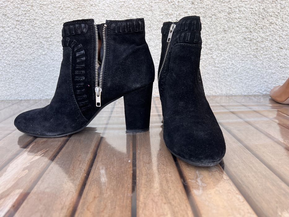 Botine H&M piele intoarsa