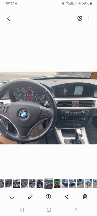 Фейсов Километраж с голям бордкомпютър БЕНЗИН БМВ/BMW Е90 Е91 Е92 Е93