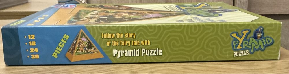 Pyramid Puzzle Hansel și Gretel, D-Toys, 84 Piese , Joc