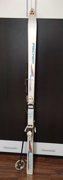 Schiuri FISCHER 180 cm Vacuum Racing Base + legaturi TYROLIA 90