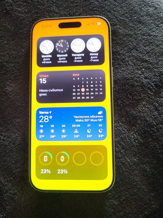 iPhone 17, 256 GB, Зелен