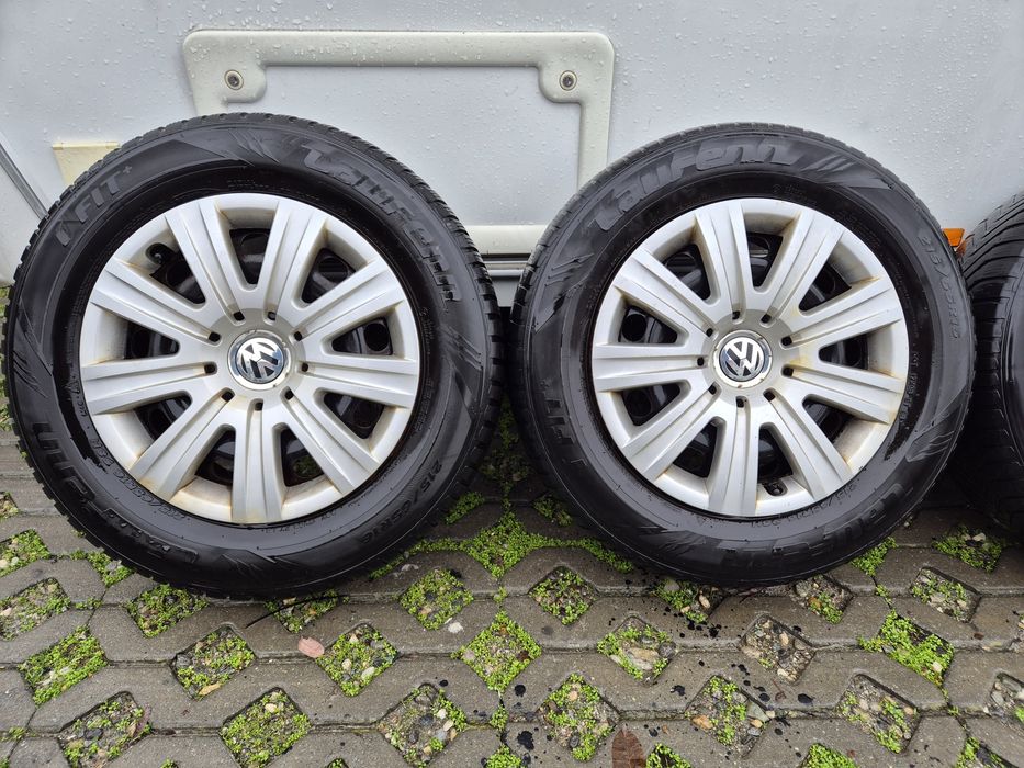 Jante Tiguan R16 5x112 cu capace Originale