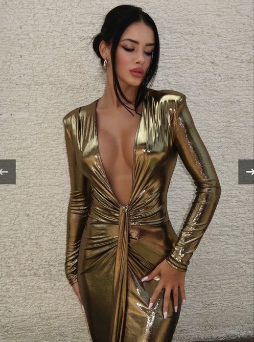 Rochie verde neon nouă