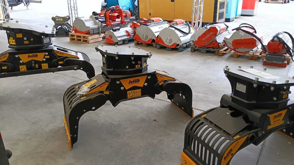 Cleste rotativa MB Crusher MB-G500 pentru excavator 5-8 ton