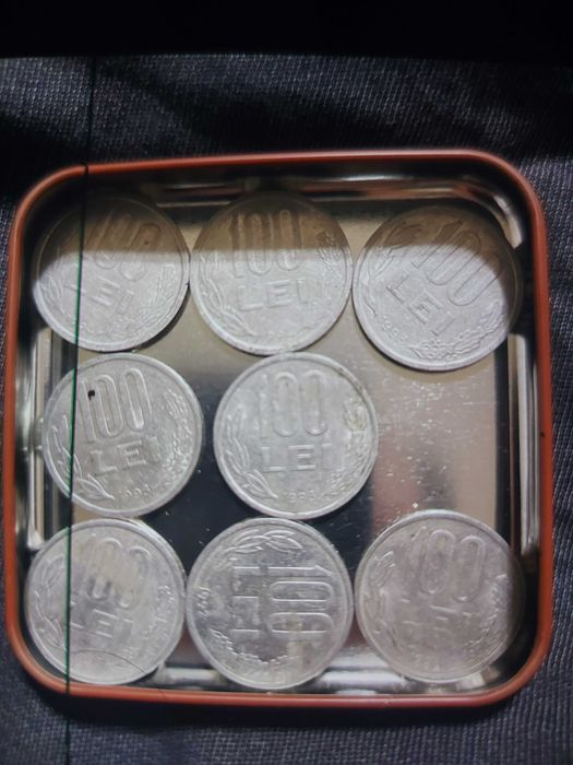 Vand monezi 100 de lei din anii : 1992,1993,1994