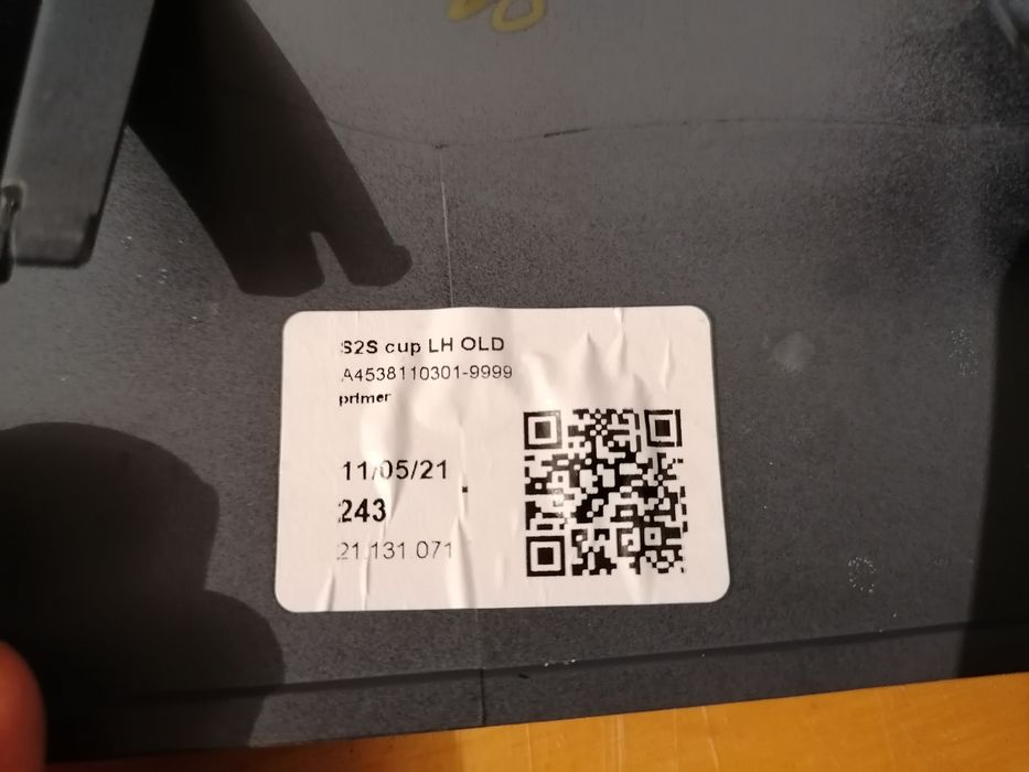 Grila fata (masca) + carcasa oglinda auto Smart W435