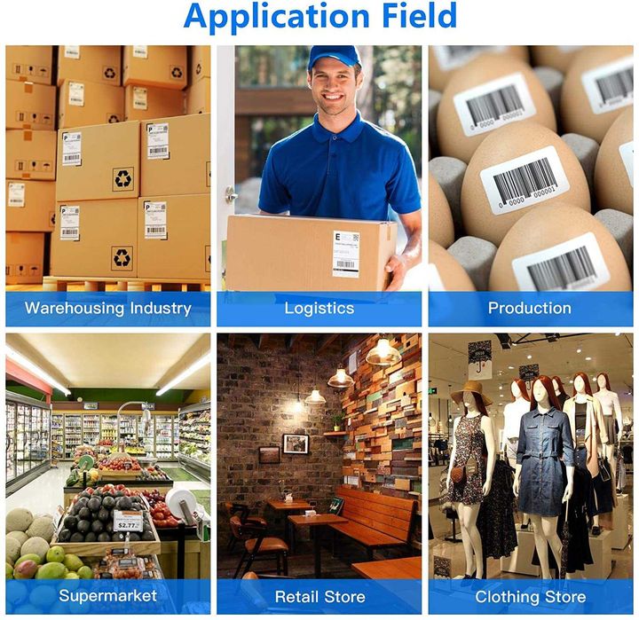 Принтер за етикети и товарителници СПИДИ и ЕКОНТ - 80мм