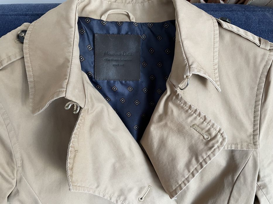 Продам тренч, рр S/M, Massimo Dutti, б/у