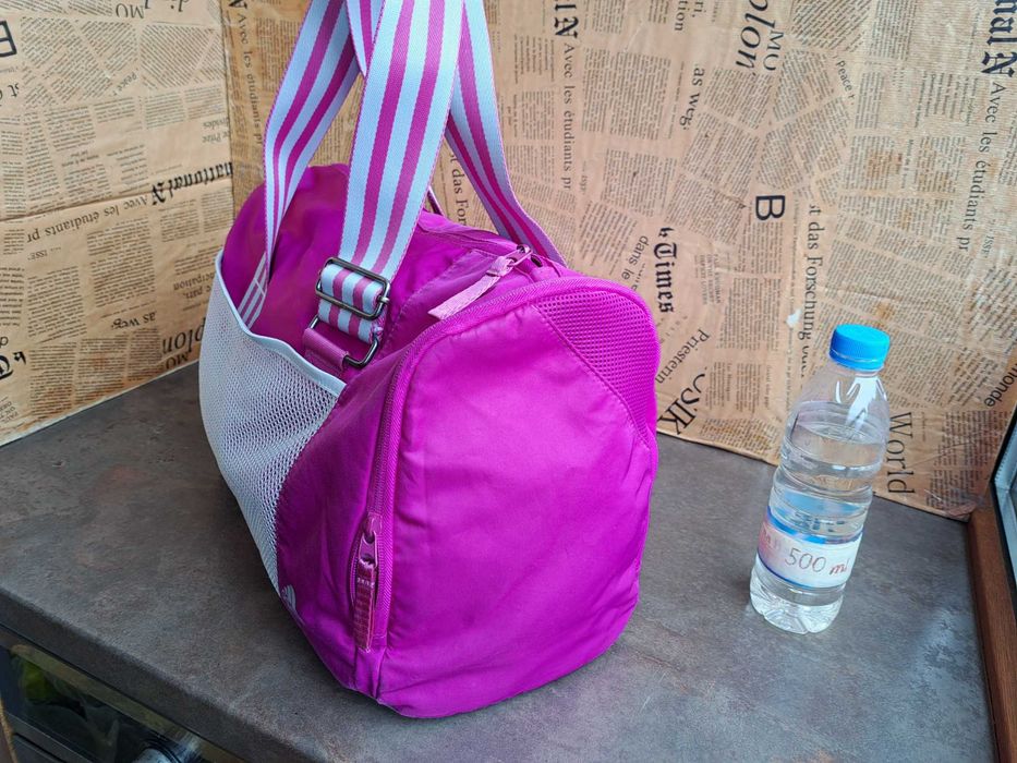 adidas-малък цикламен сак,торба,спортна чанта,адидас