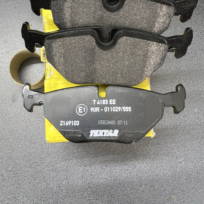 Задние колодки Textar bmw e39 бмв е39