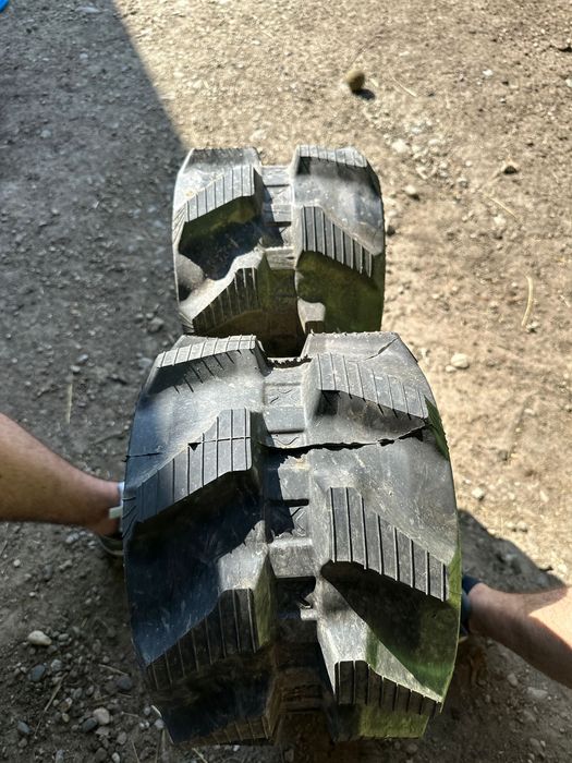 Șenilă S230x48x66 nouă și cupă de 20 cm