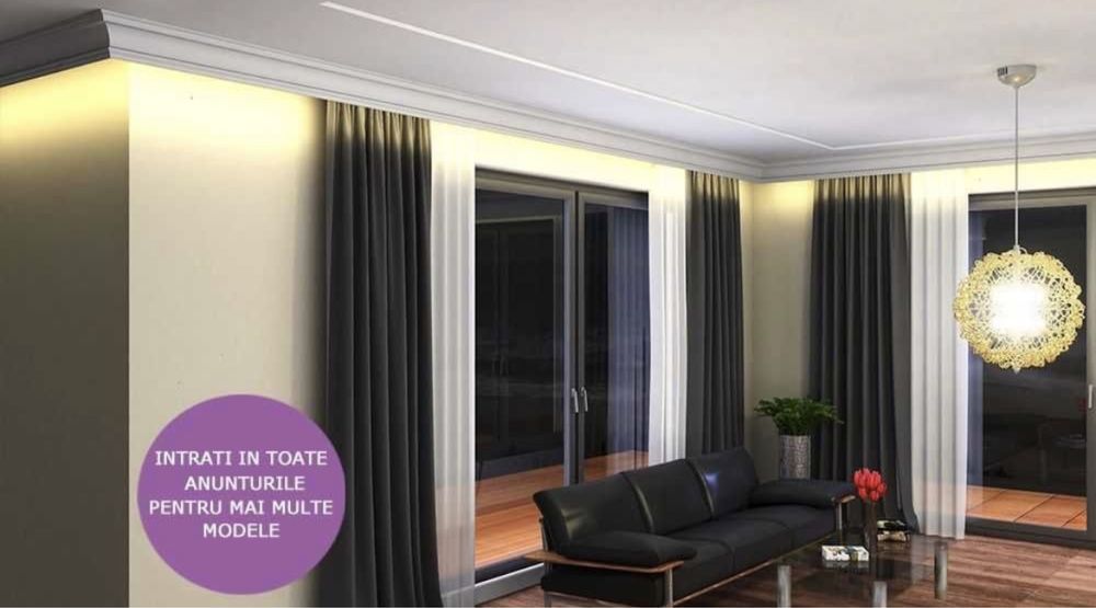 Cornisa mascare draperie mascare teava gaze cod LKO8