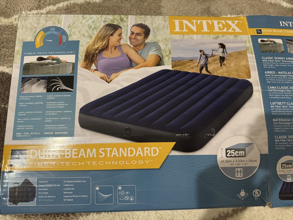 Надуваемо легло/ матрак с помпа и възглавници