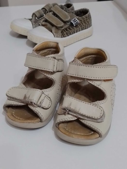 Обувь кожаная / босоножки / сандали на год, 18 размер, стелька 11 см