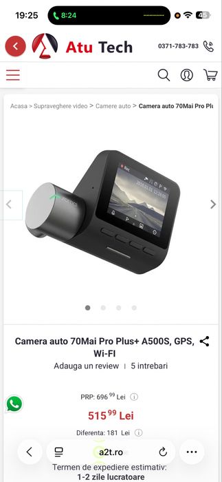 70mai Smart DashCam Pro