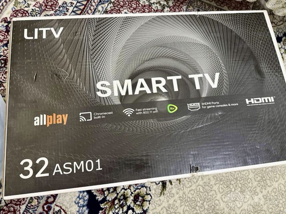 Телевизор Li 32ASM01 Smart, новое.