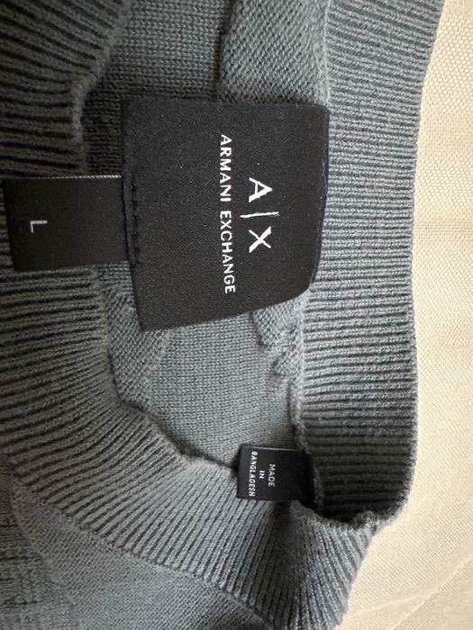 Свитер armani exchage