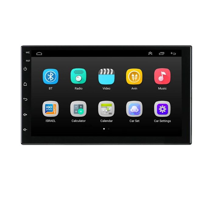 Чисто нова Универсална мултимедия 7" GPS Android auto Car play